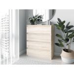 Комод із 4 ящиками та прихованими ручками Т-215 Moreli (Морелі) Дуб Сонома