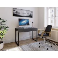 Комп'ютерний стіл з ящиками, письмовий стіл MX-0002 від Moreli (Морелі) Антрацит