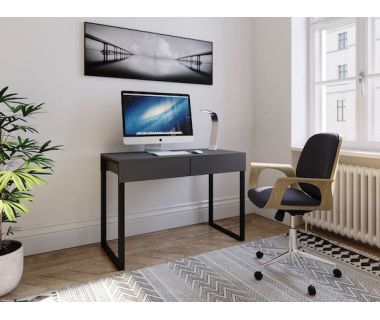 Стол компьютерный с ящиками, письменный стол MX-0002 от Moreli (Морели) Антрацит