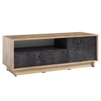 Тумба під ТВ у вітальню, тумба під телевізор, TV тумба K-0003 від Moreli (Морелі) Аппалачі/Бетон Темний