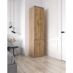 Шафа-пенал зі штангою для одягу Т-218 від Moreli (Морелі) Дуб Сонома/Апалачі