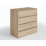 Комод 4 ящика комбинация цветов ТX-04 Moreli (Морели) Дуб Сонома