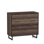 Комод с тремя ящиками на ножках от Moreli (Морели) F-008 Дуб Кверкус