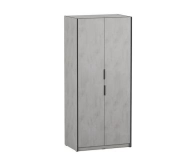 Шафа з трубою для одягу Moreli (Морелі) F-0012 Бетон Тефра