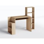 Стіл комп'ютерний, письмовий стіл з полицями ST-0025 від Moreli (Морелі) Дуб Сонома