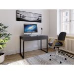 Комп'ютерний стіл з ящиками, письмовий стіл MX-0002 від Moreli (Морелі) Антрацит