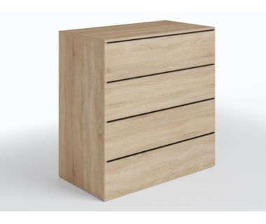 Комод 4 ящика комбинация цветов ТX-04 Moreli (Морели) Дуб Сонома