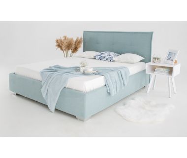 Квадро мягкая кровать с высоким изголовьем Novelty (Новелти)