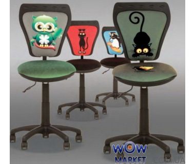 Дитяче крісло Ministyle (Міністайл) тканина HAPPY ANIMALS Новий стиль