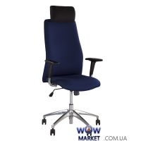 Крісло керівника Solo R HR steel SL AL33 (Соло) Новий Стиль