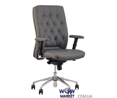 Кресло руководителя Chester R steel ES AL32 (Честер) Новый Стиль