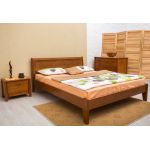 Кровать Олимп Сити без изножья с интарсией