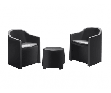 Набір Progarden LUNA антрацит з подушками