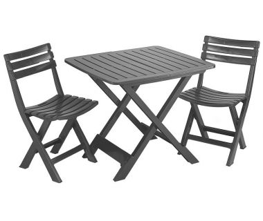 Набор мебели Camping антрацит