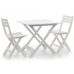 Набор мебели Camping белый 4 стула в интернет-магазине "Мебли Даром"