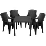 Набор мебели King Eden антрацит