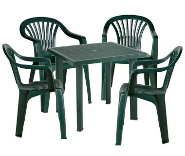 Набір садових меблів Fiocco зелений