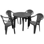 Набор мебели Tondo Altea антрацит