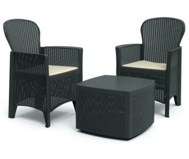 Набір садових меблів Tree Set антрацит