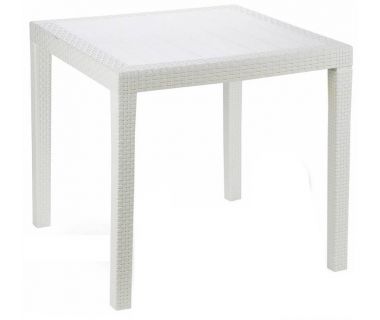 Стол пластиковый King 79x79 см белый