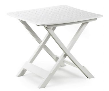 Стол пластиковый Tevere раскладной белый