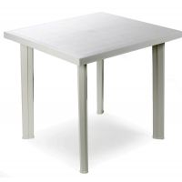 Стіл пластиковий Fiocco 75x80 см білий