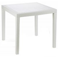 Стіл пластиковий King 79x79 см білий