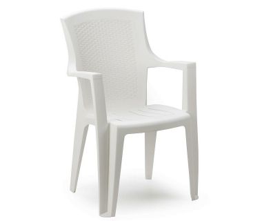 Кресло пластиковое Eden белый