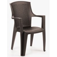 Кресло пластиковое Eden коричневый