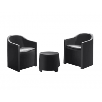 Набір Progarden LUNA антрацит з подушками