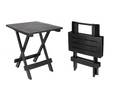 Стіл пластиковий ADIGE розкладний антрацит