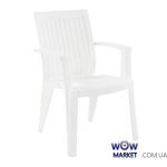 Кресло Ализе 4513 белое 01 PAPATYA (Турция)