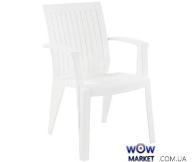 Кресло Ализе 4513 белое 01 PAPATYA (Турция)