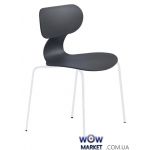 Стул ЮГО-S 22 антрацит ножки катафорез Белый Papatya (Турция)