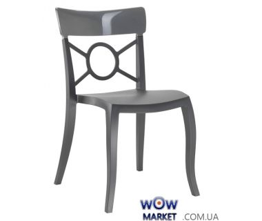 Стул Opera-S 2233 антрацит сидение 22 верх прозрачно-дымчатый 38 Papatya (Турция) Стул Opera-S 2233 антрацит сидение 22 верх прозрачно-дымчатый 38 Papatya (Турция)