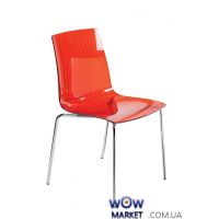 Стул X-Treme S 2643 прозрачно-красный 29 Papatya (Турция)