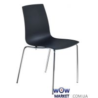 Стул X-Treme S 2648 Матовый 09с черный, низ хром Papatya (Турция)