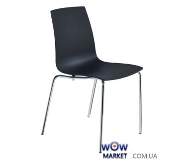 Стул X-Treme S 2648 Матовый 09с черный, низ хром Papatya (Турция) Стул X-Treme S 2648 Матовый 09с черный, низ хром Papatya (Турция)