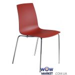 Стул X-Treme S 2649 Матовый красный кирпич 51с, низ хром Papatya (Турция)