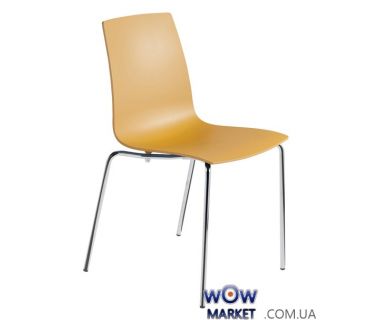 Стул X-Treme S 2650 Матовый 52с желтый, них хром Papatya (Турция)