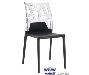 Стул Ego-Rock 2268 черное сидение 09 верх прозрачно-чистый 37 Papatya (Турция) Стул Ego-Rock 2268 черное сидение 09 верх прозрачно-чистый 37 Papatya (Турция)
