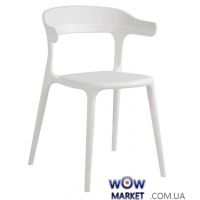 Кресло Luna-Stripe 2336 белое сидение 01 верх Белый 01 Papatya (Турция)