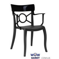 Кресло Opera-K 2346 черное сидение 09 верх черный 42 Papatya (Турция)