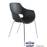 Кресло Opal 2368 матовое, ножки хром антрацит 22с Papatya (Турция)