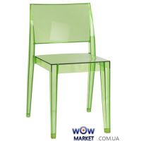 Стул Gyza 2477 прозрачный прозрачно-зеленый 35 Papatya (Турция)