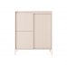 Комод высокий Perfect Сенсо / Senso 3-дверный 3D Беж (PFH-091106)
