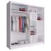 Шкаф-купе Вики II / Wiki II 200 2-дверный с зеркалом Белый (PFH-091838)
