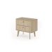 Тумба нічна Perfect Вікі / Viki 2S з 2 ящиками Дуб бариста (PFH-091411)