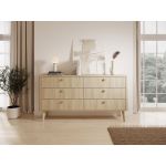 Комод Perfect Вики / Viki 6S/163 с 6 ящиками Дуб баристая (PFH-091409)