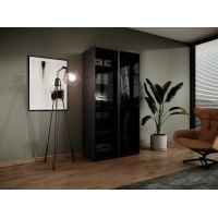 Шкаф для одежды / гардеробный Perfect Сендбокс / Sandbox ANTISOL 2-дверный Черный (PFH-091901)